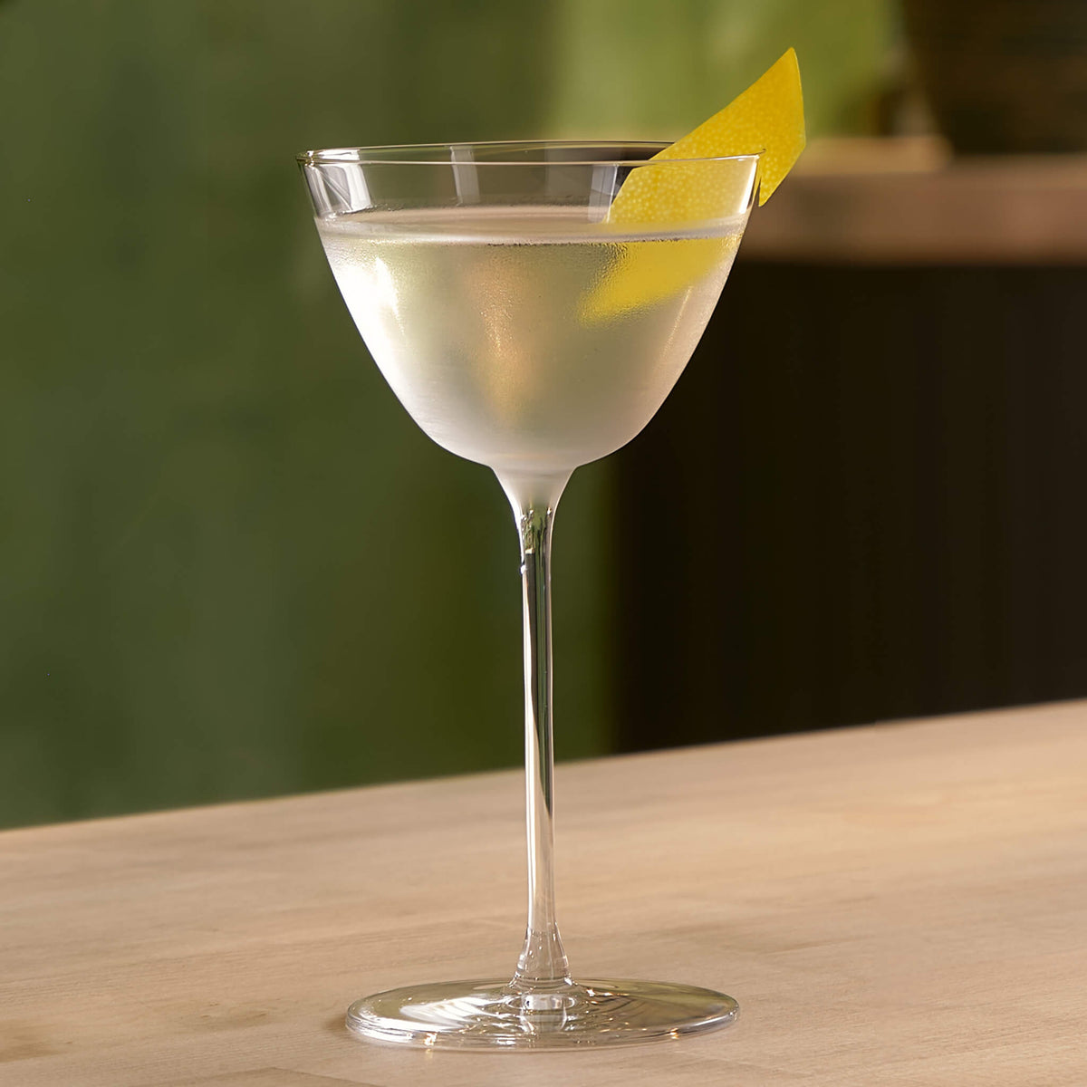 Dry Martini with Lemon Twist