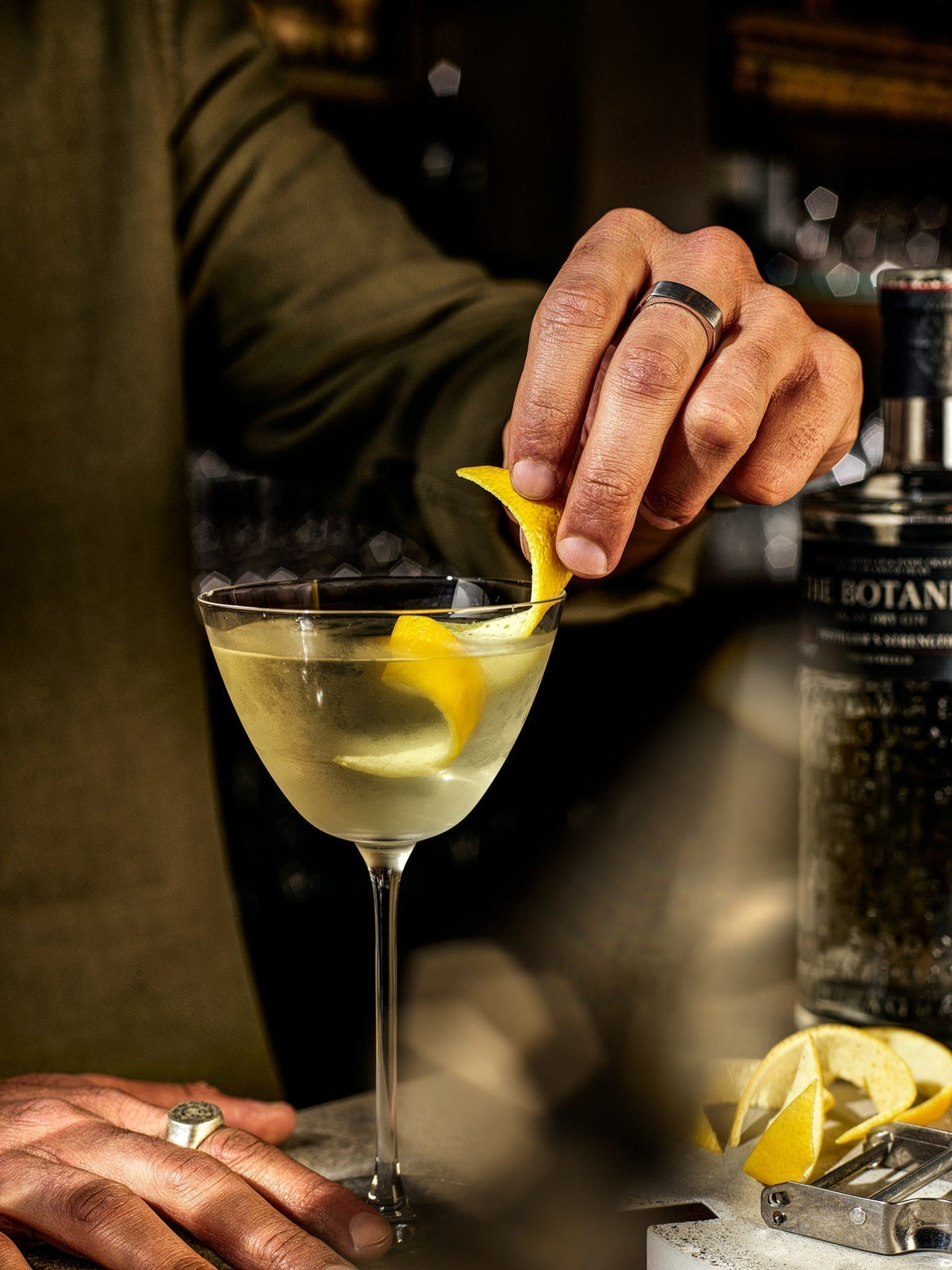Distiller's Strength 50/50 Martini