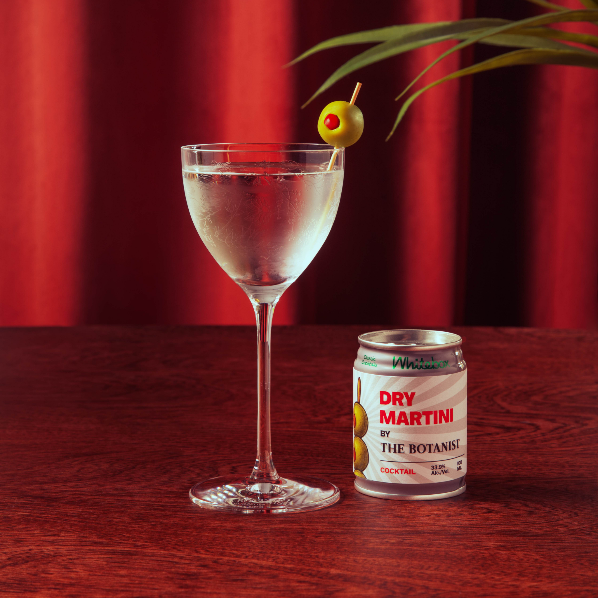 The Botanist x Whitebox Dry Martini